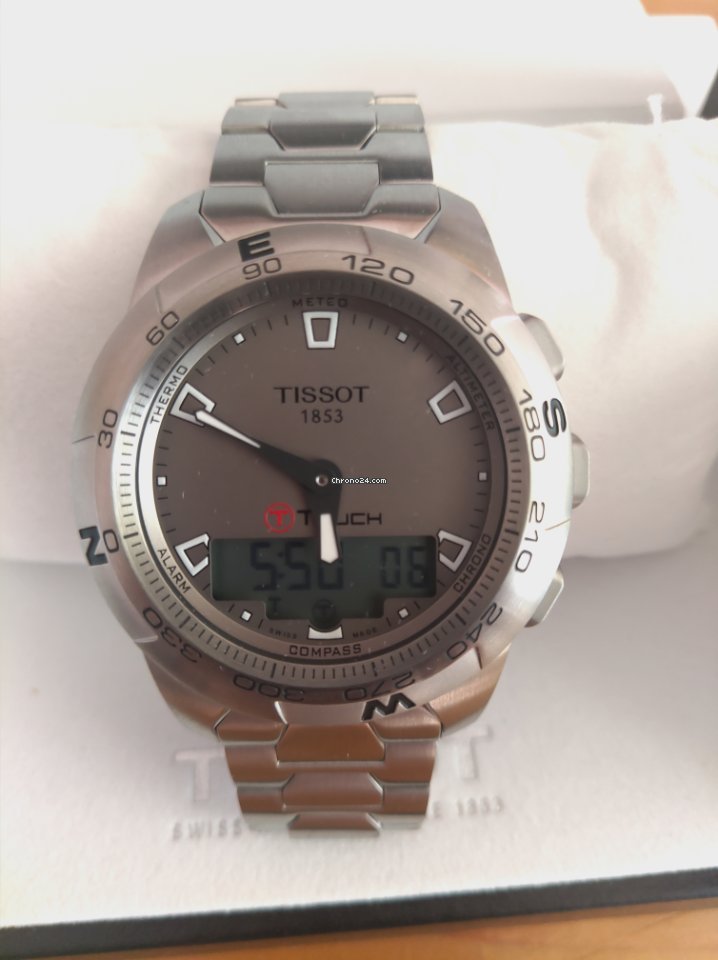 Tissot T-Touch II Mens watch Unisex Quartz Steel T047.420.11.071.00 Replica 5