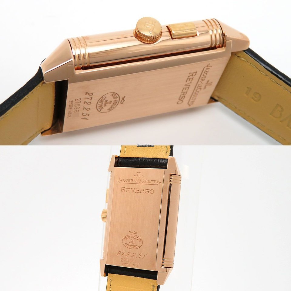 IMG_9081 Jaeger-LeCoultre Mens watch Unisex Manual winding Rose gold 272.2.51 Replica 5