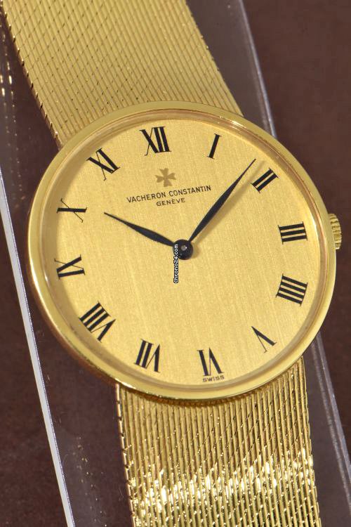 IMG_9081 Vacheron Constantin Patrimony Mens watch Unisex Manual winding Yellow gold 39009 Replica 5