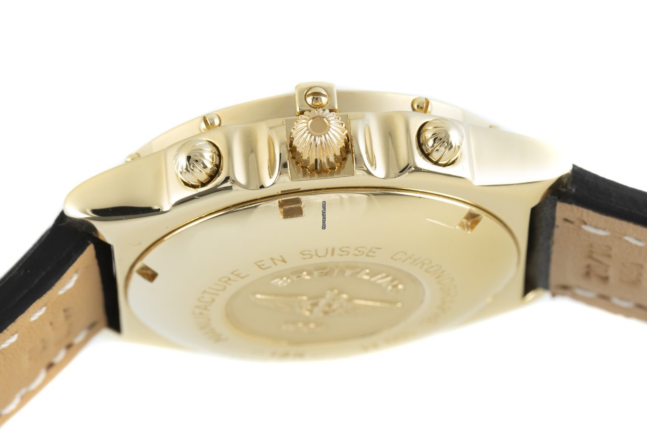 Breitling Chronomat Mens watch Unisex Automatic Yellow gold K13050.1 Replica 5