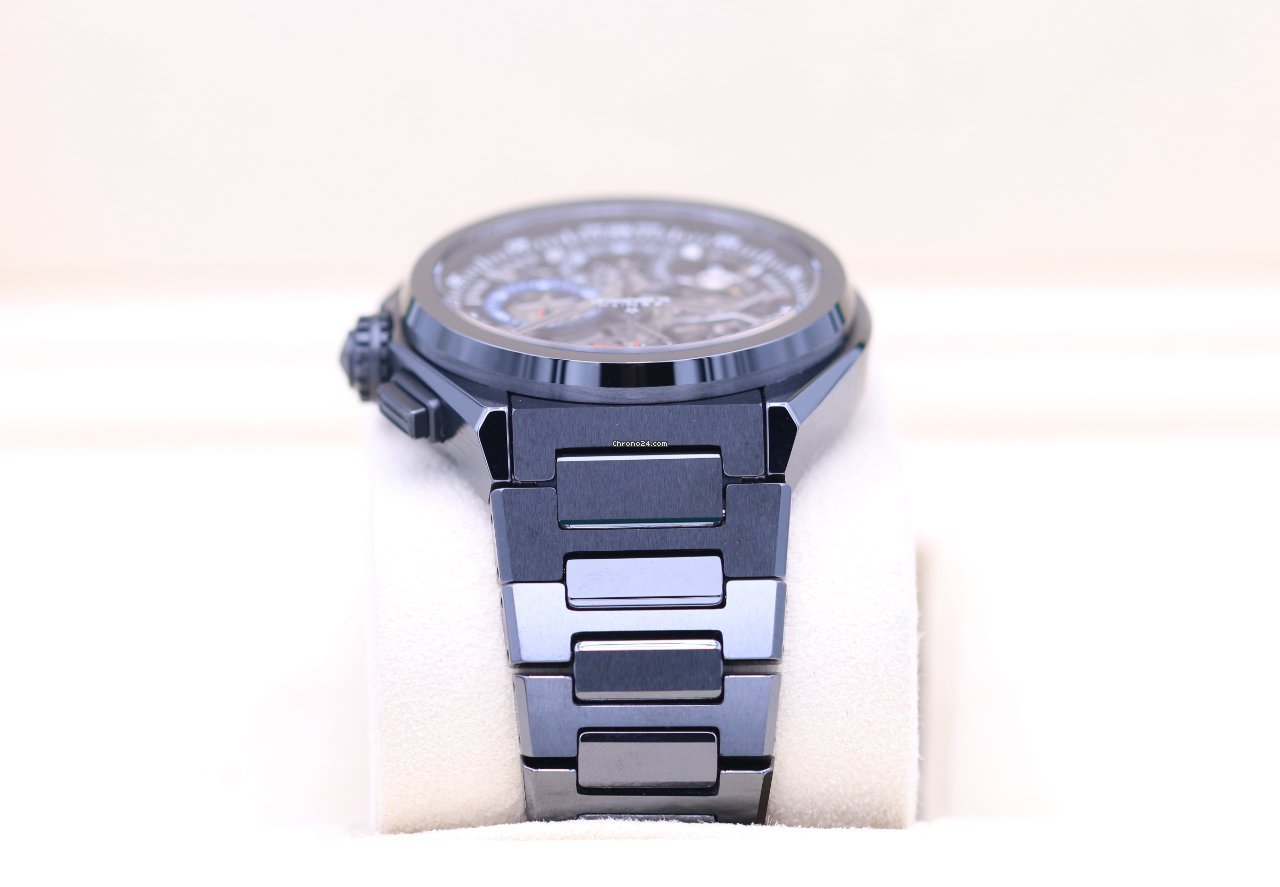 IMG_9081 Zenith Defy El Primero Mens watch Unisex Automatic Ceramic 49.9000.9004 78.M9000 Replica 5