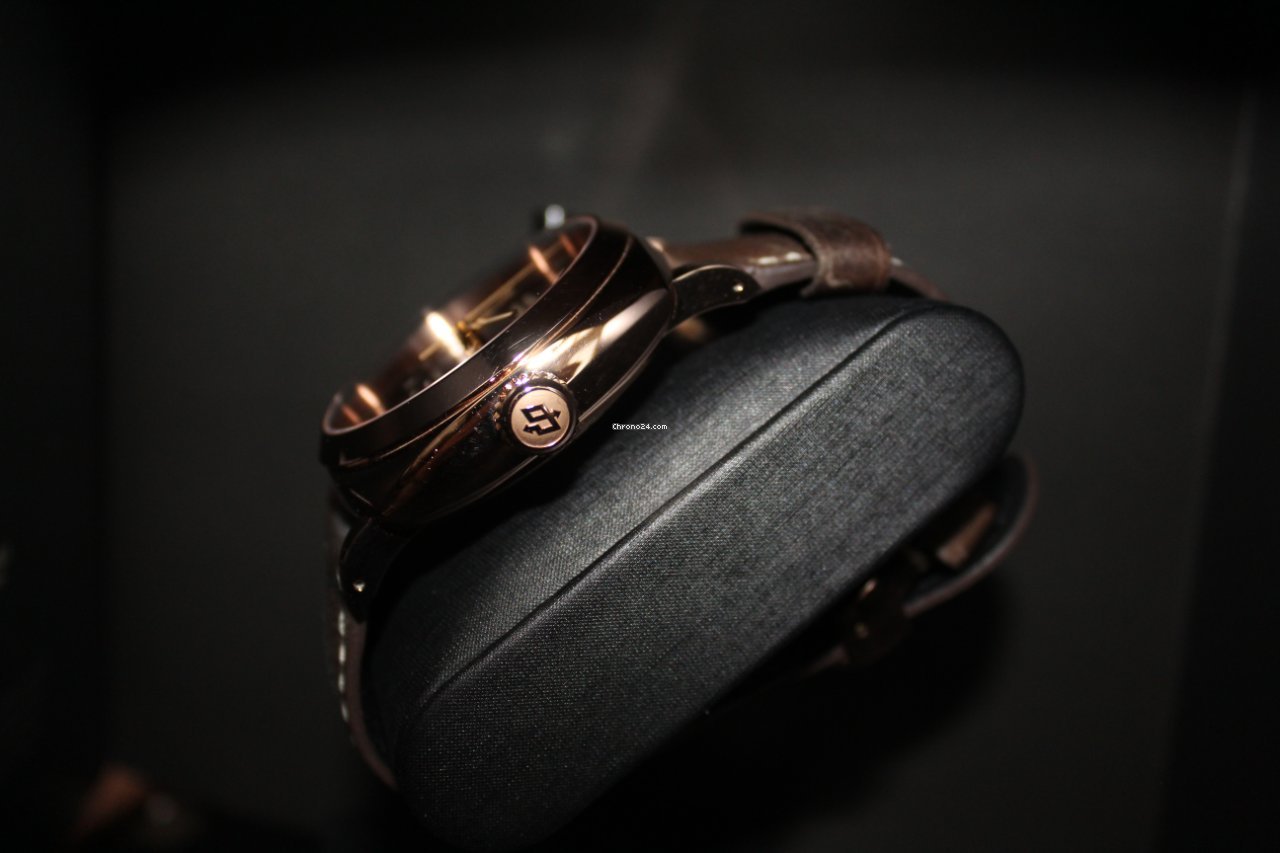 IMG_9081 Panerai Special Editions Mens watch Unisex Manual winding Rose gold PAM 00502 Replica 5