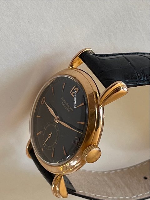 IMG_9081 Patek Philippe Calatrava Mens watch Unisex Manual winding Rose gold 2453 Replica 5
