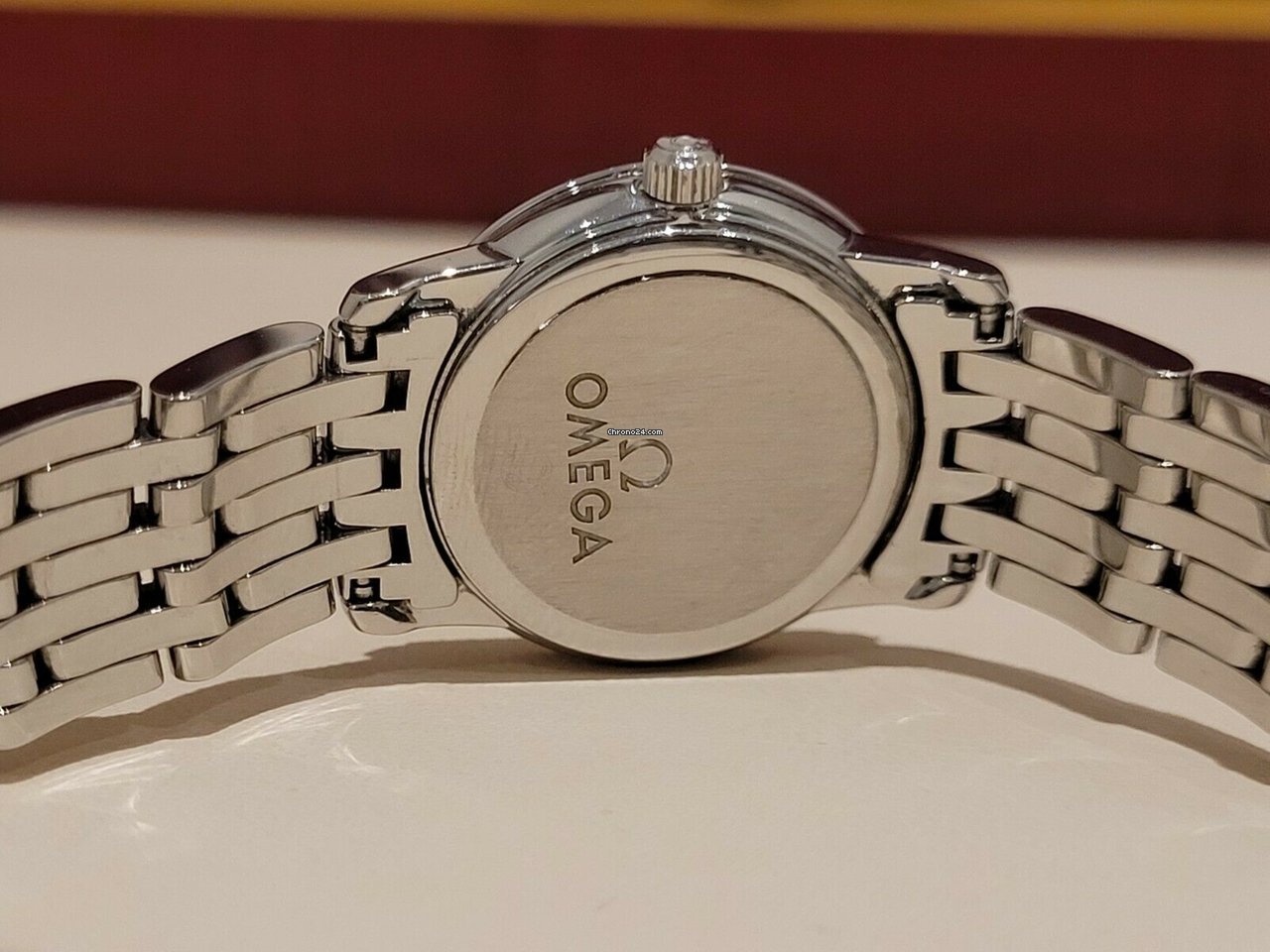 IMG_9081 Omega De Ville Womens watch Quartz Steel 457052000 Replica 5