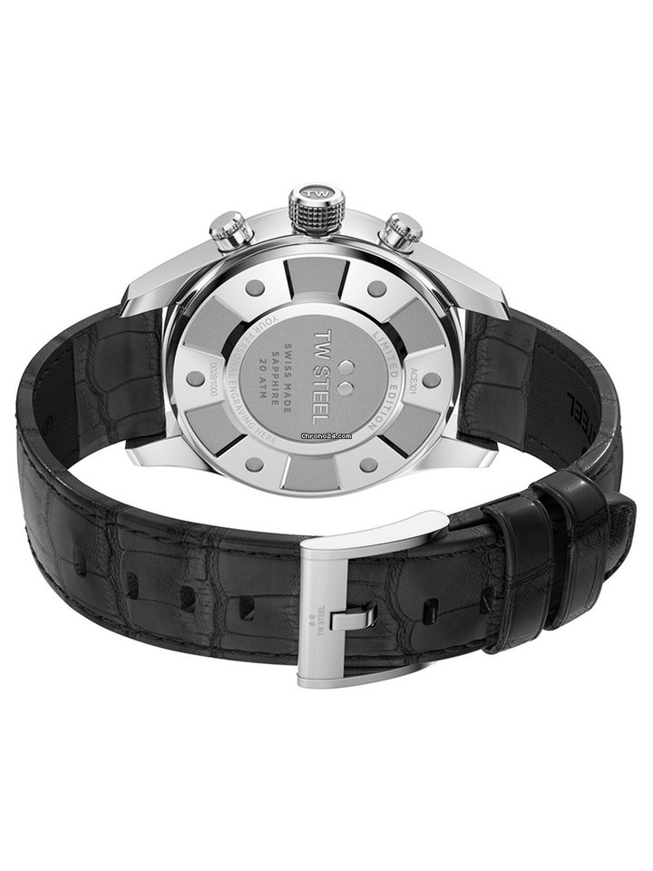 IMG_9081 TW Steel Mens watch Unisex Quartz Steel ACE301 Replica 5