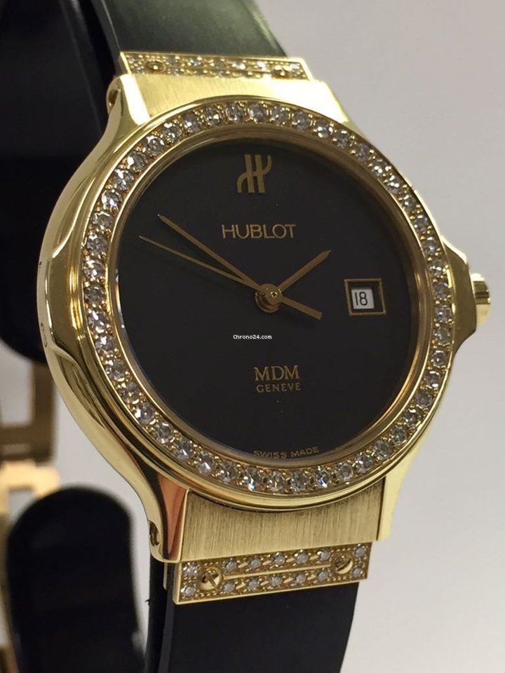 IMG_9081 Hublot Classic Womens watch Quartz Yellow gold 1390.100.3.054 Replica 5
