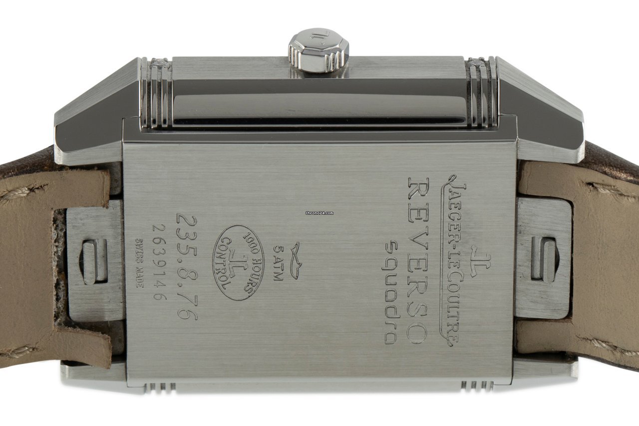 IMG_9081 Jaeger-LeCoultre Reverso Squadra Lady Duetto Womens watch Automatic Steel 235.8.76 Replica 5