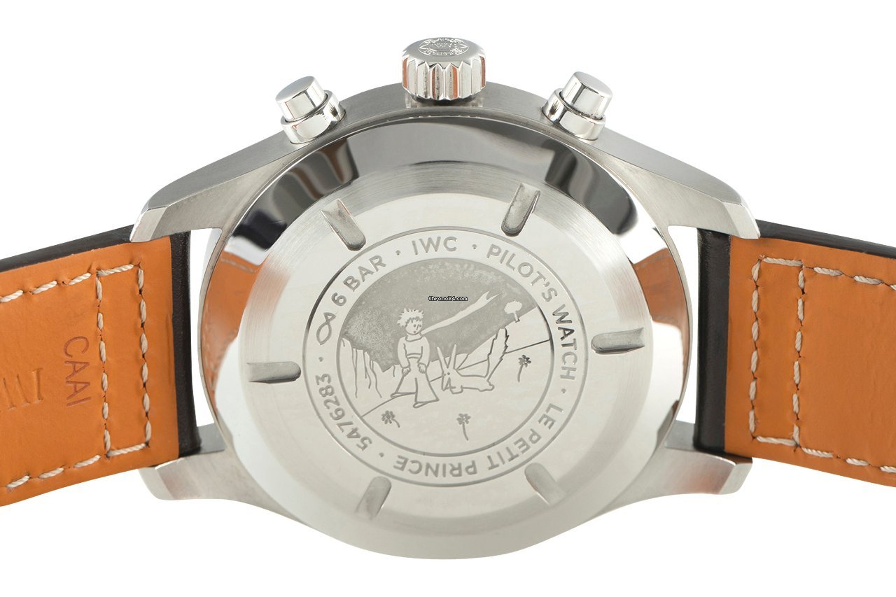 IMG_9081 IWC Pilot Chronograph Mens watch Unisex Automatic Steel IW377706 Replica 5