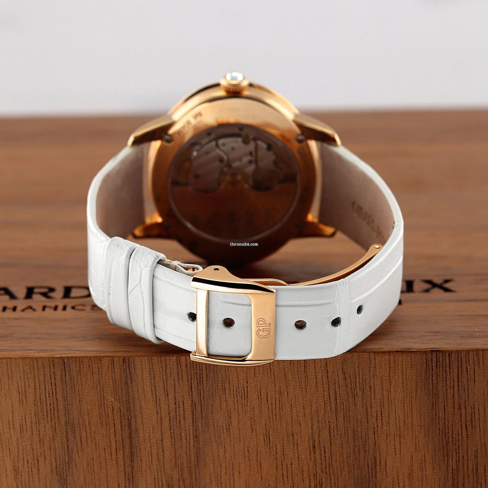 Girard Perregaux Cats Eye Womens watch Automatic Rose gold 80484D52A761-BK7A Replica 5