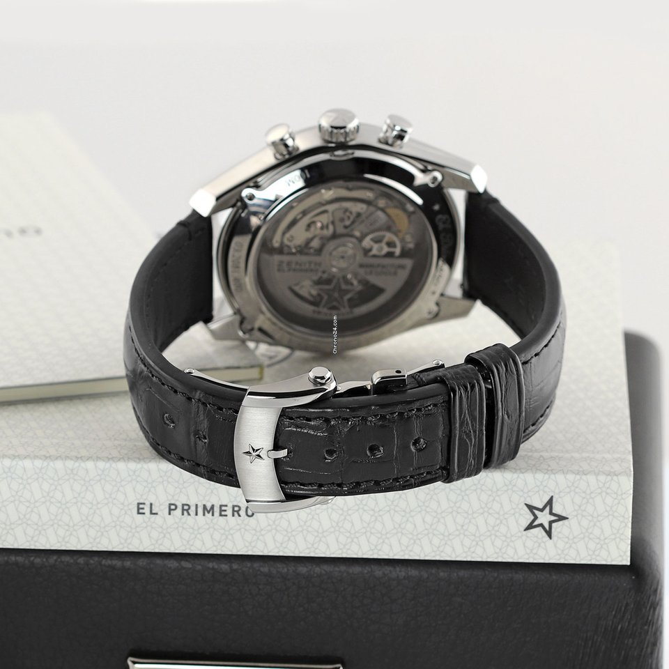 IMG_9081 Zenith El Primero Chronomaster Mens watch Unisex Automatic Steel 03.2081.400 78.c813 Replica 5