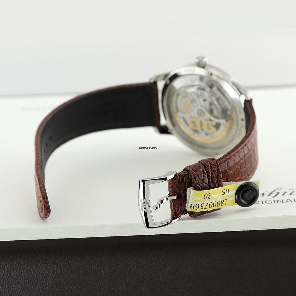 IMG_9081 Glashutte Original Sixties Mens watch Unisex Automatic Steel 1-39-52-13-02-04 Replica 5