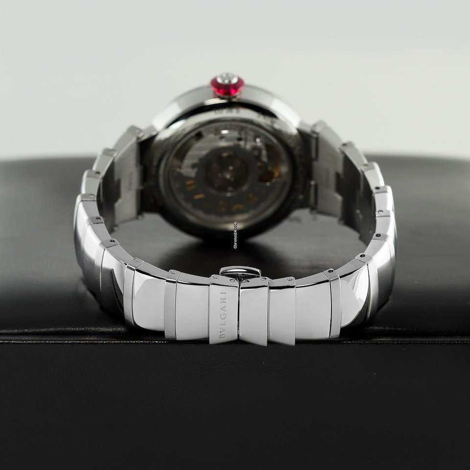 IMG_9081 Bulgari Lucea Womens watch Automatic Steel 102383 Replica 5