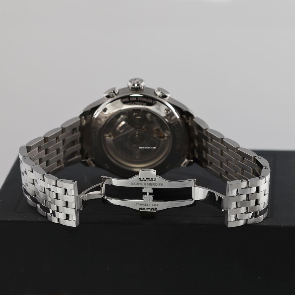 IMG_9081 Baume & Mercier Clifton Mens watch Unisex Automatic Steel 10212 Replica 5