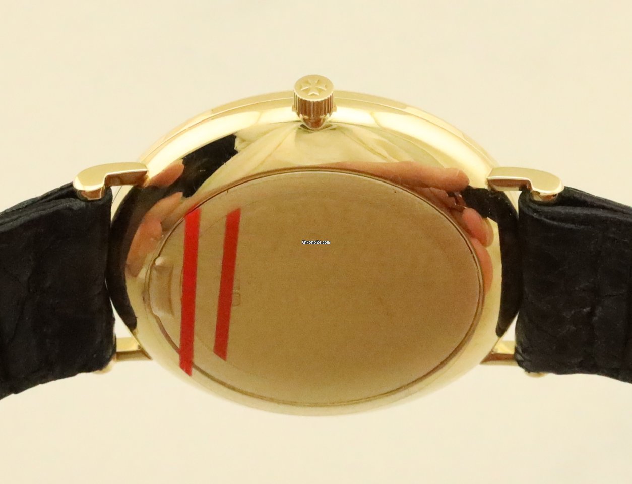 IMG_9081 Vacheron Constantin Patrimony Mens watch Unisex Automatic Yellow gold 48002 Replica 5