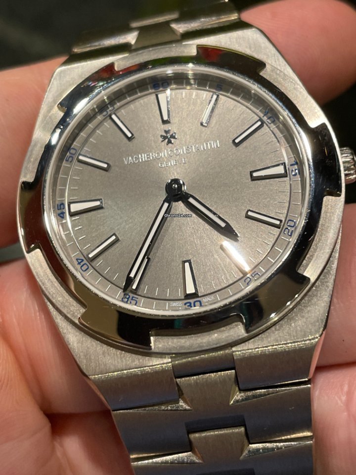 Vacheron Constantin Overseas Mens watch Unisex Automatic White gold 2000V 120G-B122 Replica 5
