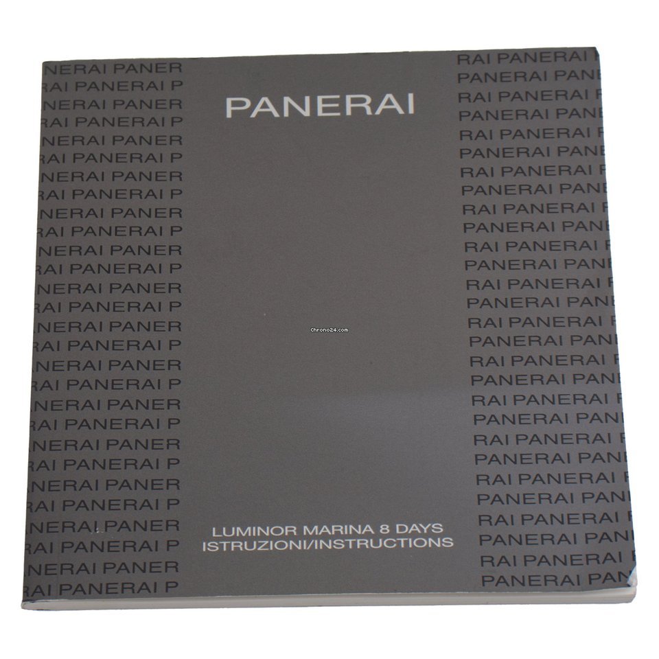 IMG_9081 Panerai Luminor Marina 8 Days Mens watch Unisex Manual winding Steel PAM00590 Replica 5