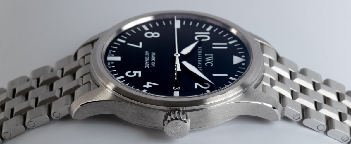 IMG_9081 IWC Pilot Mark Mens watch Unisex Automatic Steel IW325504 Replica 5