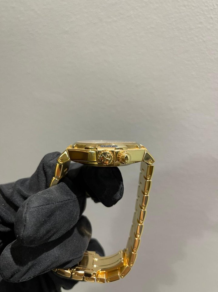 IMG_9081 Vacheron Constantin Overseas Dual Time Mens watch Unisex Automatic Yellow gold 47450 B01J-9228 Replica 5