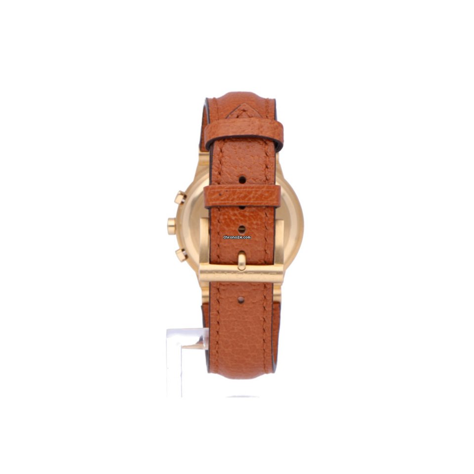 Bulgari Diagono Mens watch Unisex Quartz Yellow gold CH35G Replica 5