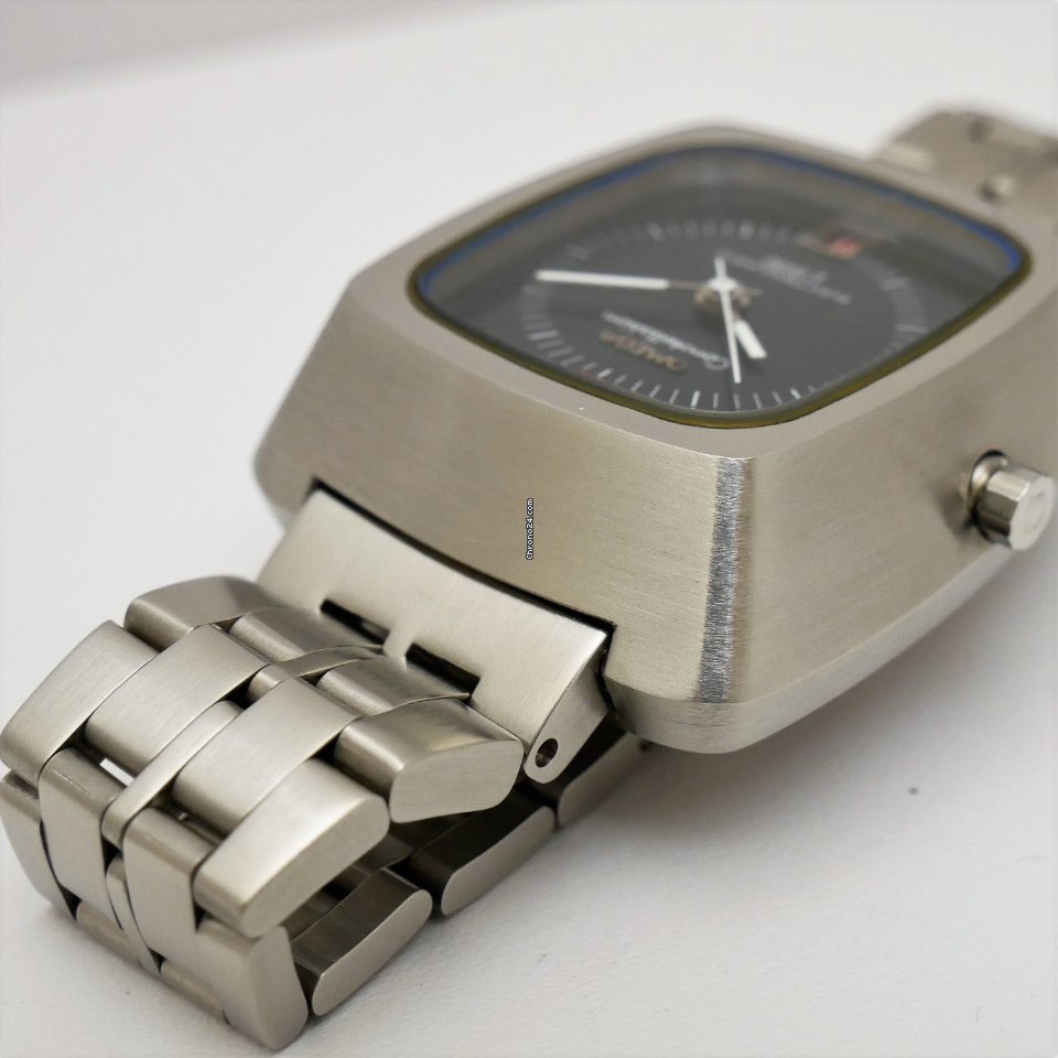 IMG_9081 Omega Constellation Quartz Mens watch Unisex Quartz Steel 196.005 Replica 5