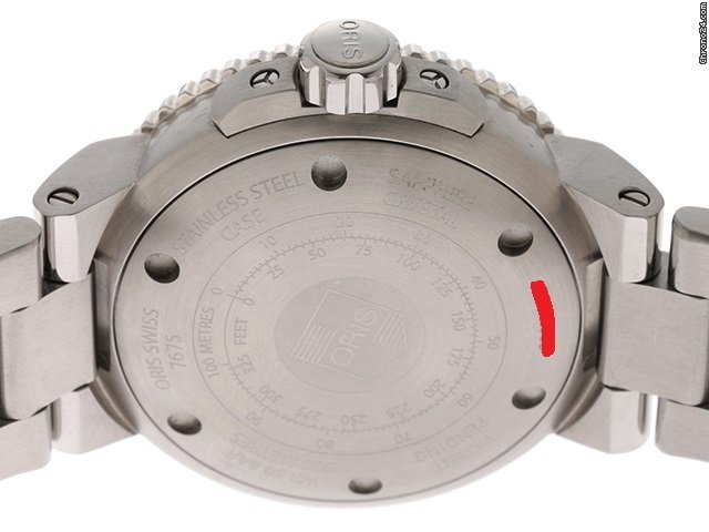 IMG_9081 Oris Aquis Depth Gauge Mens watch Unisex Automatic Steel 01 733 7675 4154 Replica 5