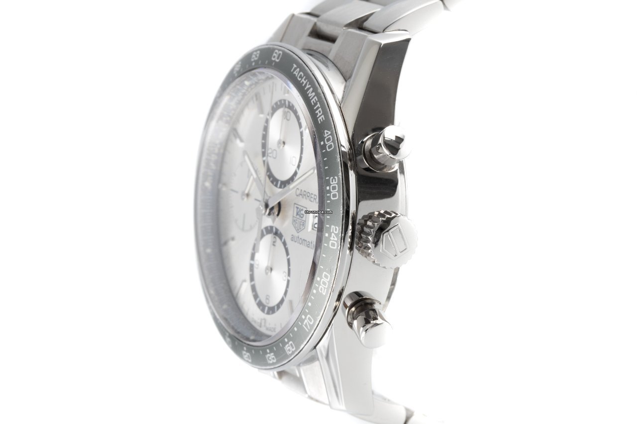 IMG_9081 TAG Heuer Carrera Calibre 16 Mens watch Unisex Automatic Steel CV2011-0 Replica 5