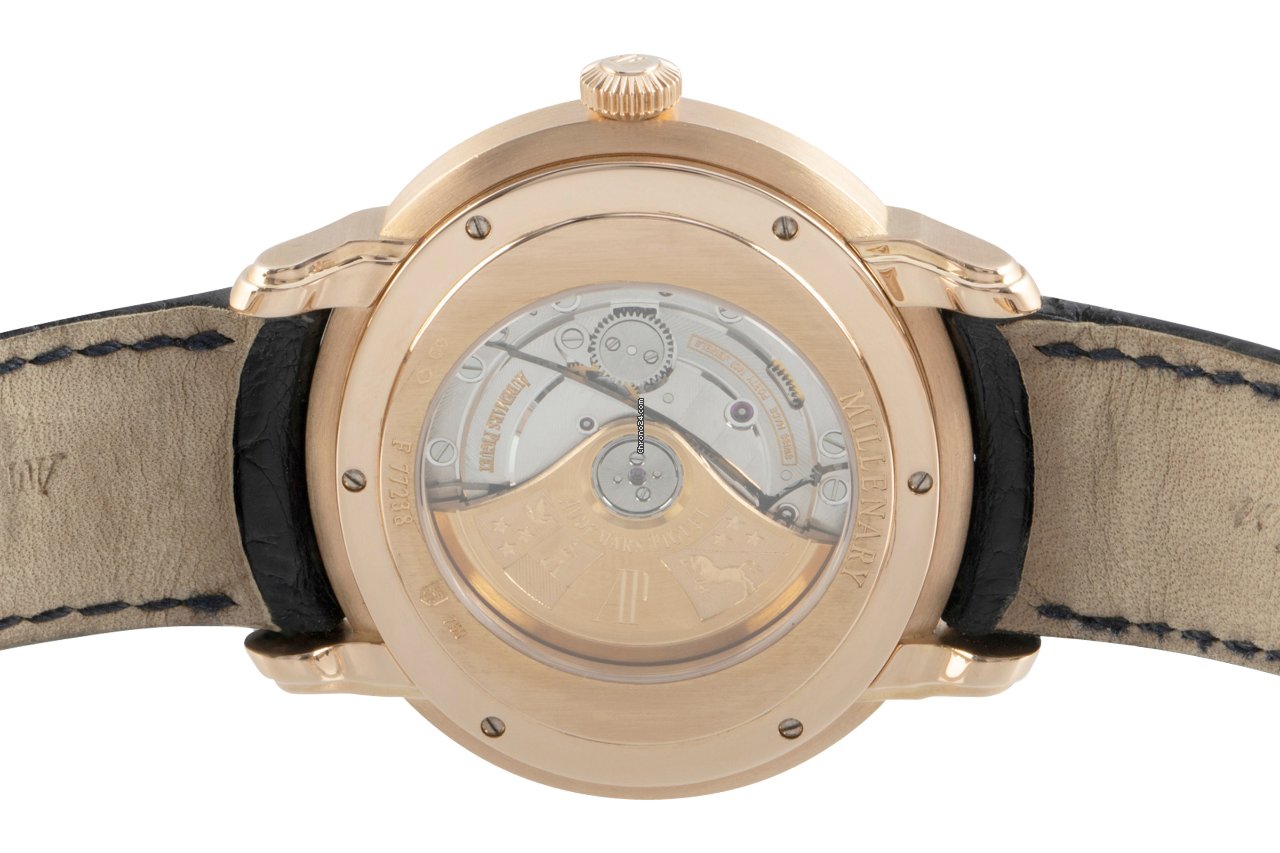 IMG_9081 Audemars Piguet Millenary Mens watch Unisex Automatic Red gold 15320OR.OO.D002CR.01 Replica 5
