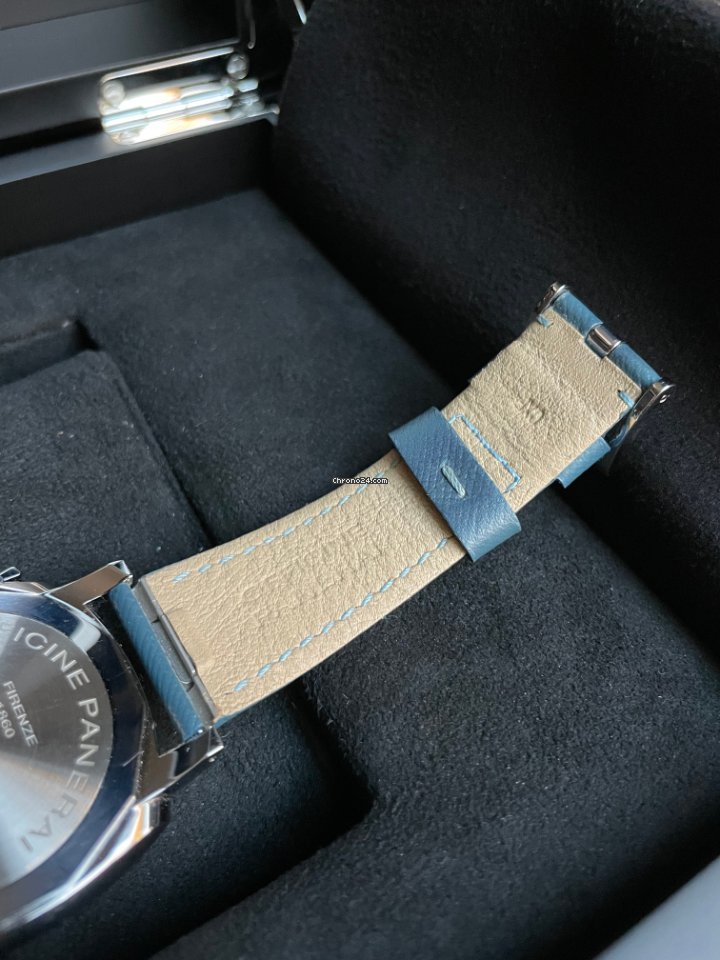 IMG_9081 Panerai Luminor Due Mens watch Unisex Automatic Steel PAM 00906 Replica 5