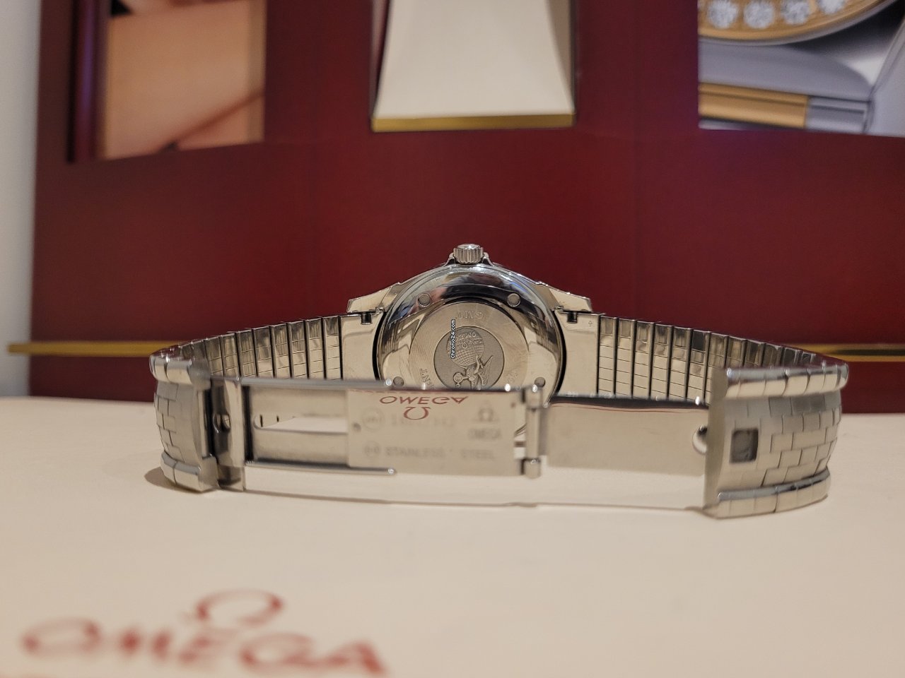 IMG_9081 Omega De Ville Co-Axial Mens watch Unisex Automatic Steel 45335000 Replica 5