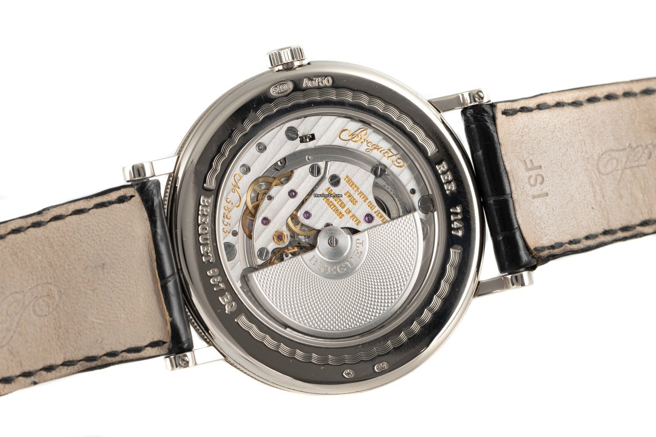 IMG_9081 Breguet Classique Mens watch Unisex Automatic White gold 7147 Replica 5