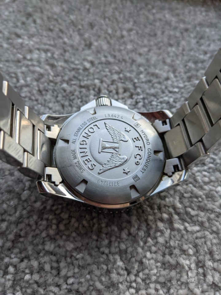 Longines HydroConquest Mens watch Unisex Automatic Steel L3.642.4.56.6 Replica 5