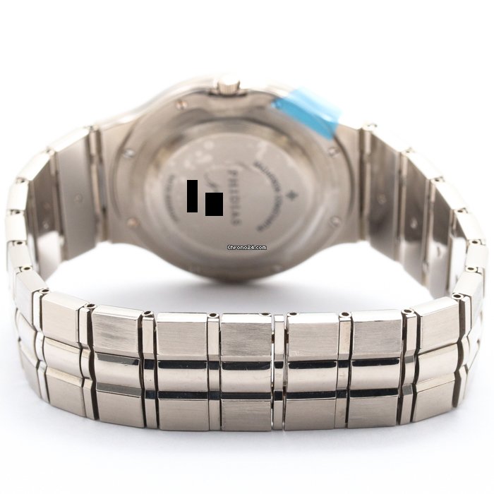 IMG_9081 Vacheron Constantin Mens watch Unisex Automatic White gold 48510 967G-0922 Replica 5