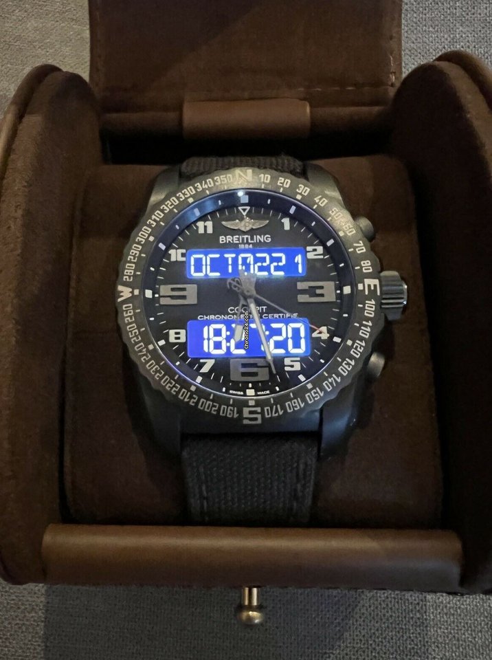 IMG_9081 Breitling Cockpit B50 Mens watch Unisex Quartz Titanium VB501022 BD41 Replica 5
