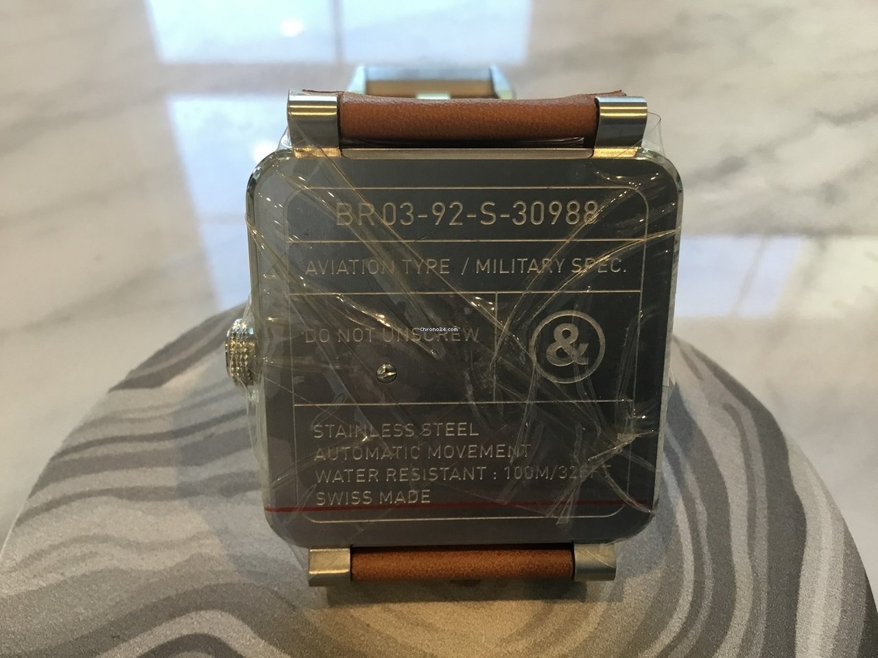 IMG_9081 Bell & Ross BR 03-92 Steel Mens watch Unisex Automatic Steel BR0392-ST-G-HE SCA Replica 5