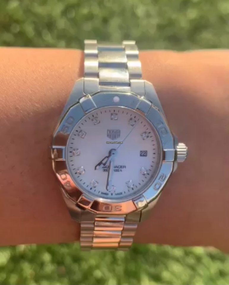 TAG Heuer Aquaracer Lady Womens watch Quartz Steel WBD1414.BA0741 Replica 5