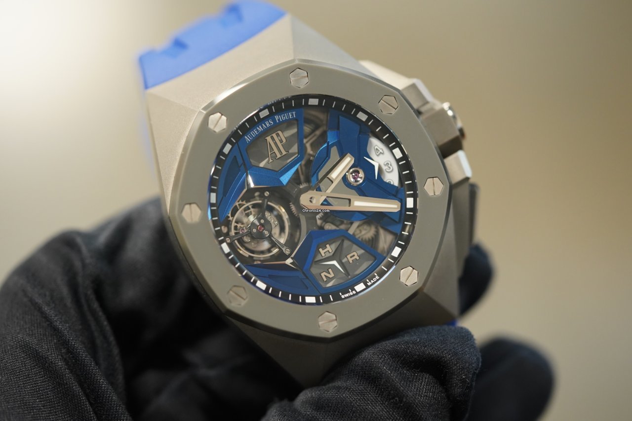 IMG_9081 Audemars Piguet Royal Oak Concept Mens watch Unisex Manual winding Titanium 26589IO.OO.D030CA.01 Replica 5