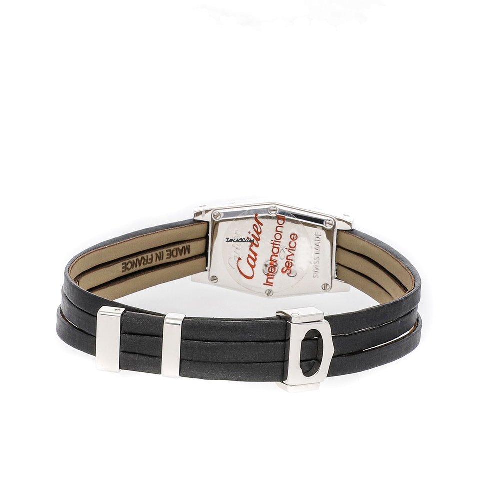 IMG_9081 Cartier Lanieres Womens watch Quartz White gold WJ200538 Replica 5