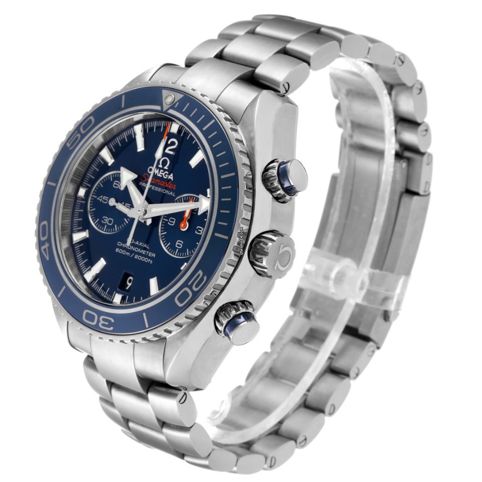 Omega Seamaster Planet Ocean Chronograph Mens watch Unisex Automatic Titanium 232.90.46.51.03.001 Replica 5