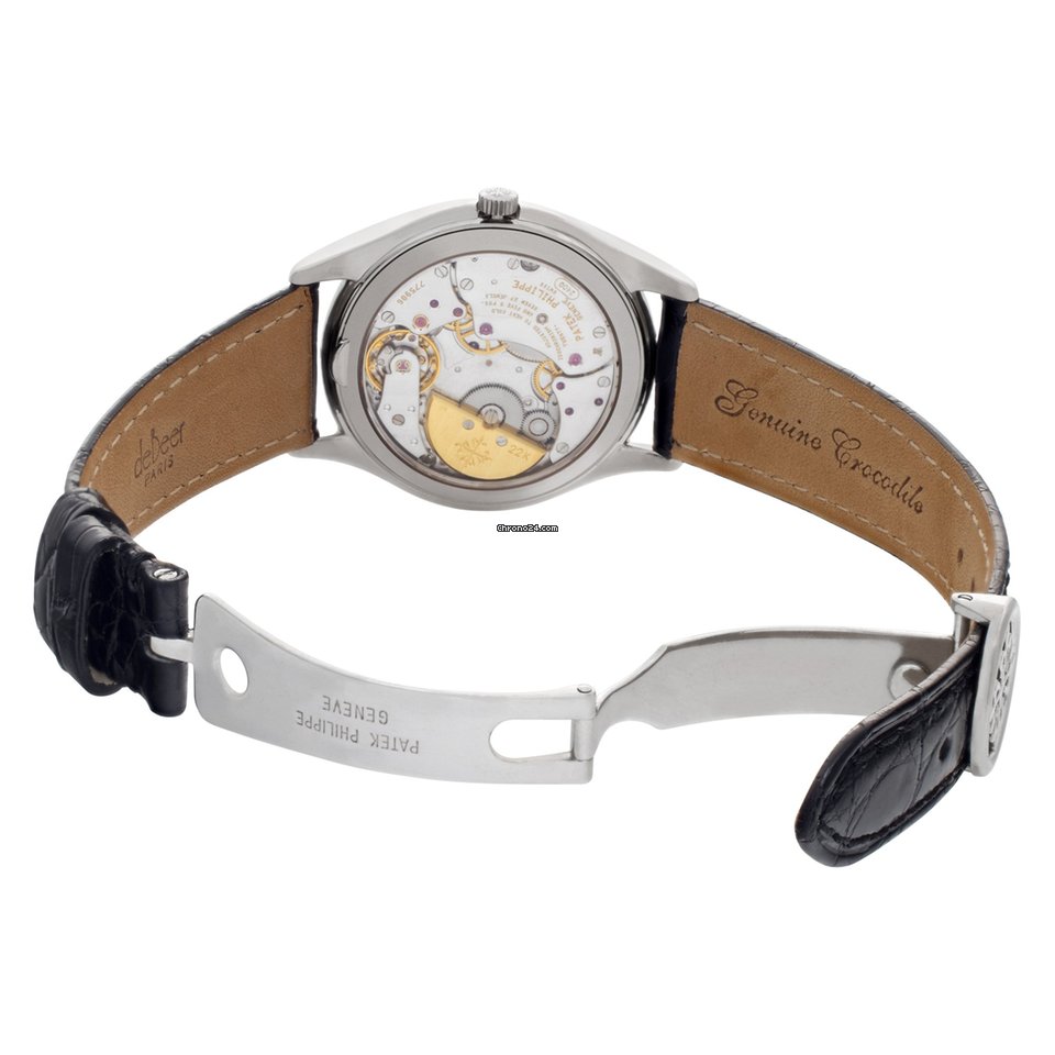 IMG_9081 Patek Philippe Perpetual Calendar Mens watch Unisex Automatic White gold 5038 Replica 5