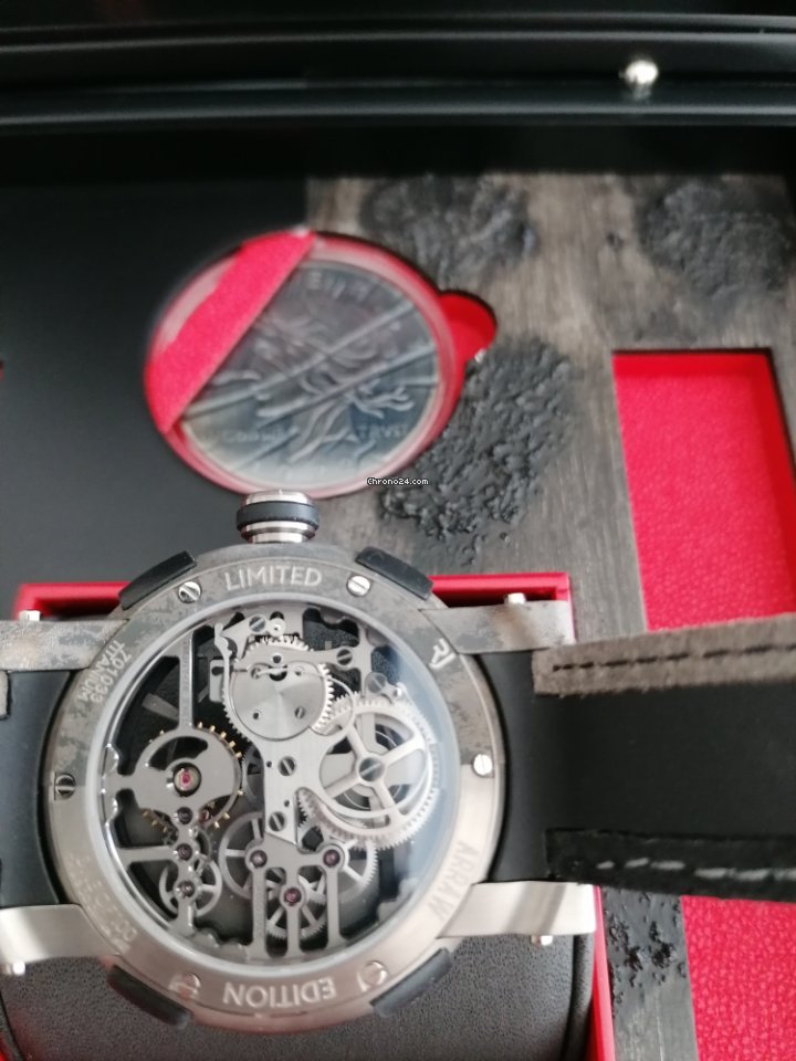 IMG_9081 Romain Jerome Mens watch Unisex Manual winding Titanium 1C45S.TTTR.5023.AR.TWF18 Replica 5