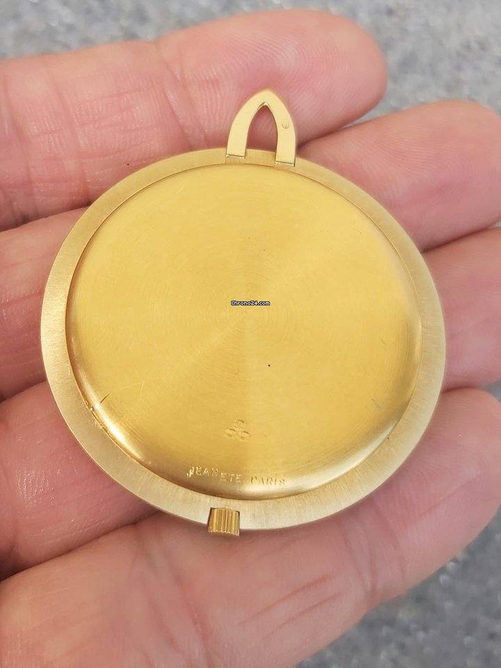 IMG_9081 Piaget Mens watch Unisex Manual winding Yellow gold 990 Replica 5