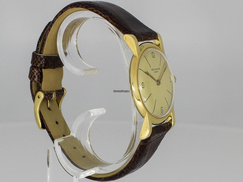 Patek Philippe Vintage Mens watch Unisex Manual winding Yellow gold 2505 Replica 5