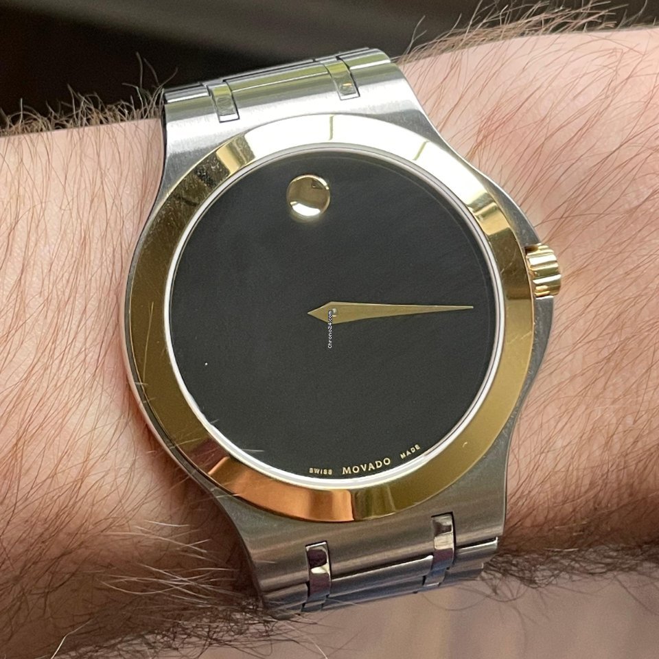 IMG_9081 Movado Mens watch Unisex Quartz Steel 01.1.20.1129 Replica 5