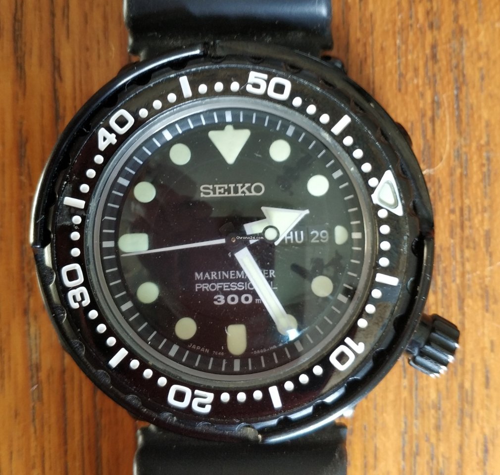 Seiko Marinemaster Mens watch Unisex Quartz Steel SBBN035 Replica 5