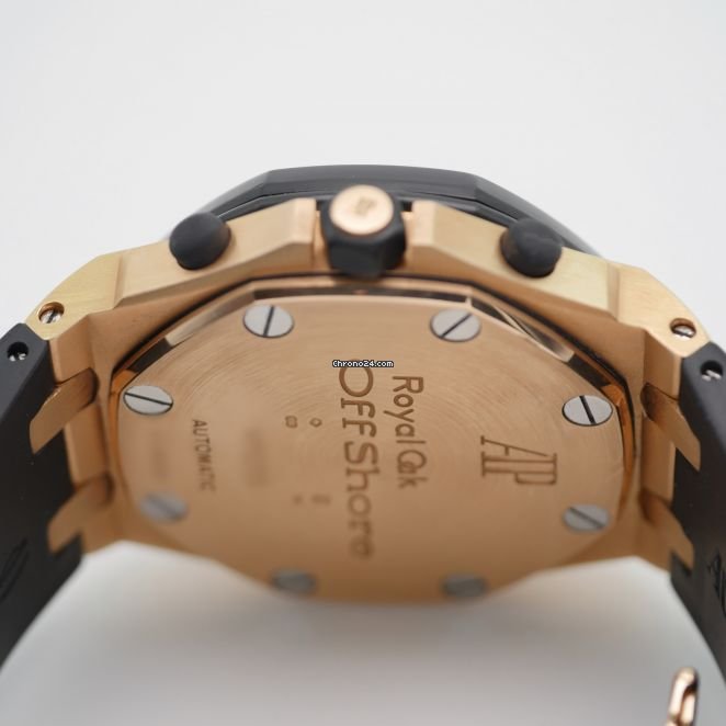 IMG_9081 Audemars Piguet Royal Oak Offshore Chronograph Mens watch Unisex Automatic Rose gold 25940OK.OO.D002.CA.01 Replica 5