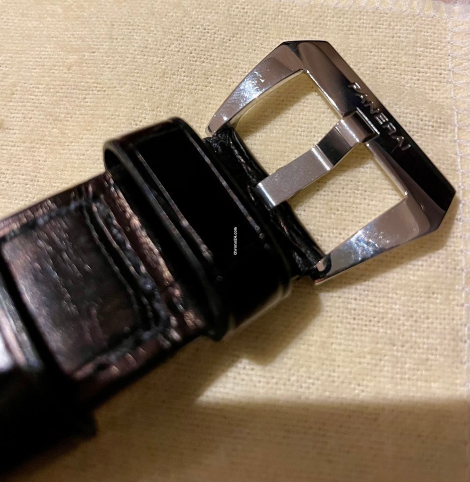 IMG_9081 Panerai Luminor Base Logo Mens watch Unisex Manual winding Steel PAM 00000 Replica 5
