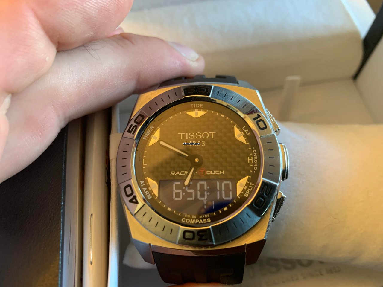Tissot Racing-Touch Mens watch Unisex Quartz Steel T002.520.17.051.00 Replica 5