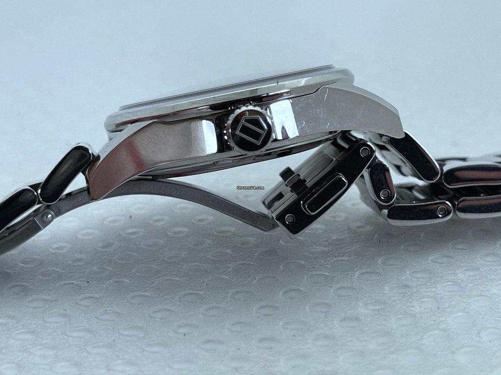 TAG Heuer Carrera Lady Womens watch Quartz Steel TAG Heuer Carrera Quartz White Mother of Pearl Dial Steel Womens Watch WAR1311.BA0778 Replica 5