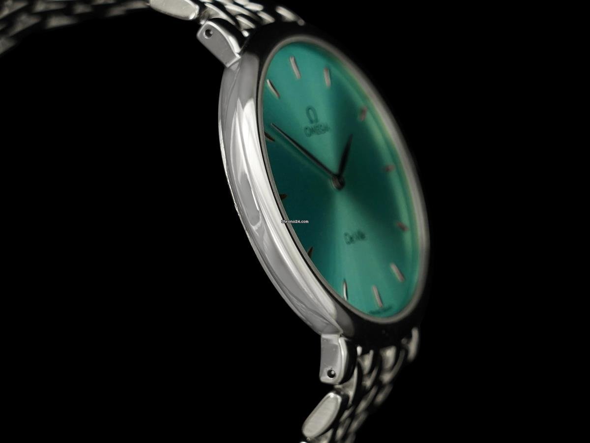 IMG_9081 Omega De Ville Mens watch Unisex Quartz Steel 8298 Replica 5