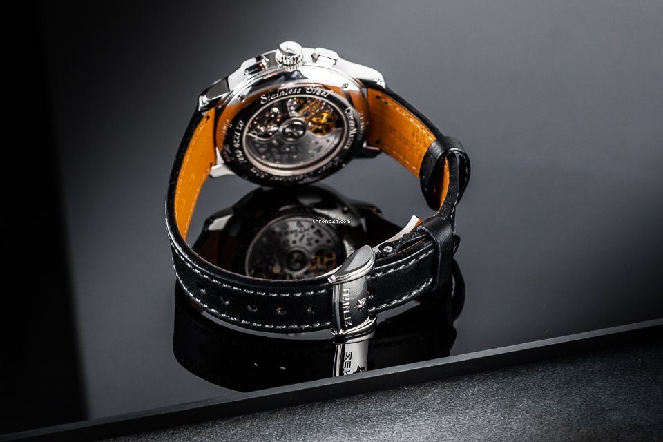 IMG_9081 Zenith El Primero Chronomaster Lady Mens watch Unisex Automatic Steel 03 1230 4021 Replica 5